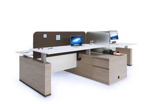 EVOlution, Systmes de bureaux modernes, quips de divers accessoires