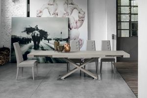 ASTERION 180 TA194, Table Extensible, structure stratifie, les extensions latrales et suprieures