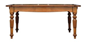 Sandrine BR.0104, Table rectangulaire extensible, style classique