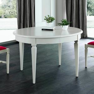 Tavolo ovalino LEGNO93-330, Table ovale extensible