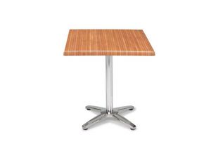 FT 048, Table pliante de bar, werzalit carr en haut