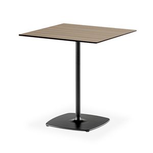 art. 5400-Stylus, Table en métal peint en noir