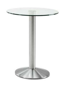 art. 4151-Tonda, Table contract avec plateau en verre