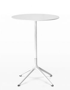Elephant table rond lev, Table ronde design haute, pliante, pour bar