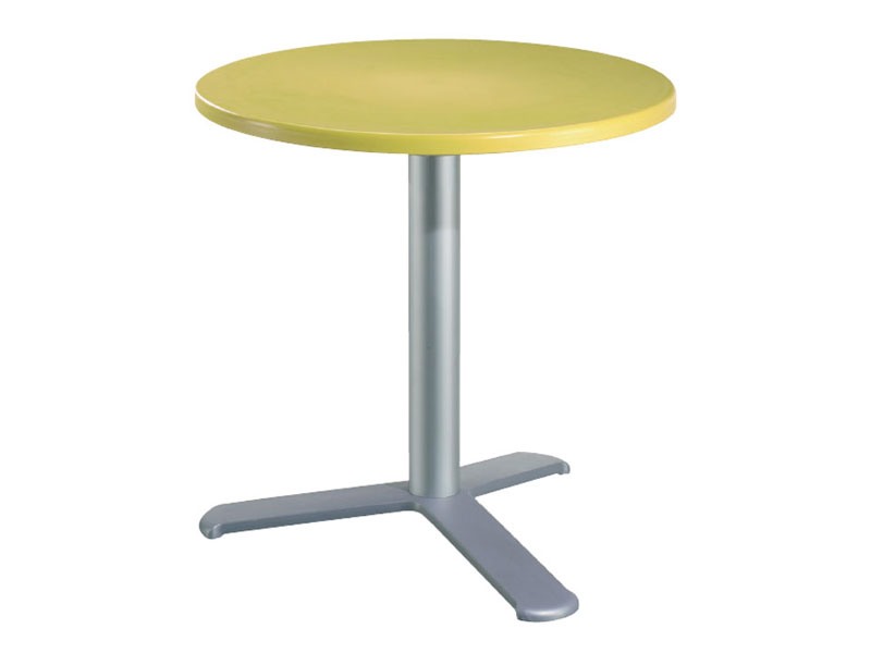Table Ø 72 cod. 03/BG3L, Table de bar en aluminium et polymère