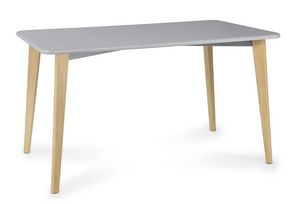 HIRO 1463, Table rectangulaire en hêtre