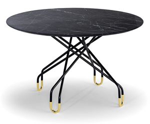 Archimede, Table avec plateau ovale