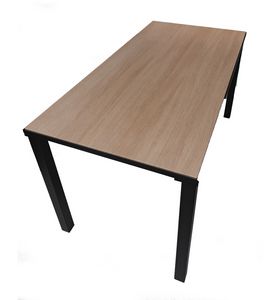 CONNECT 545, Table avec plateau en mlamine ou en MDF