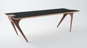 EREISMA - VAR. 3, Table design avec plateau en bois
