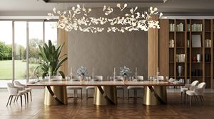 Tholos special custom, Table entirement personnalisable en finitions et tailles