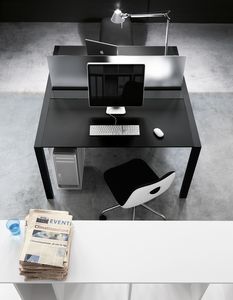 Sushi Workstation, Table de bureau avec accessoires, avec guide-cble