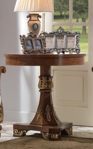 76, Table en bois, style classique de luxe