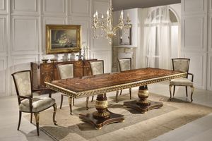 Art. 1268, Table luxueuse avec plateau incrust