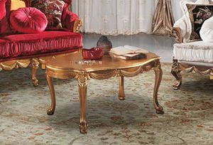 CASANOVA table basse, Table basse sculpte  la main