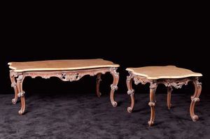Symphony Coffee & Side tables, Tables sculptes idal pour les salles de sjour dans le style rococo