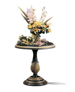 Vulcano B/1625/E, Table ronde sculpt pour htel de luxe