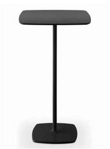 art. 5404-Stylus, Table haute lgante en mtal noir