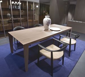 Brando, Table en bois moderne adapt pour les cuisines ou salles  manger