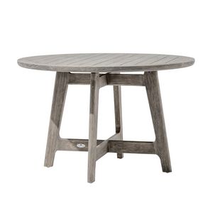 Bhumi 04K7, Table d'ext�rieur ronde, en bois de teck