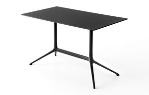 Elephant table rectangular, Table rectangulaire pliante en aluminium moul sous pression