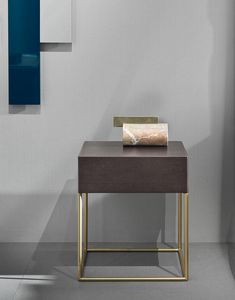 Stardust Table de chevet, Table de chevet avec un design minimal