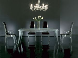 AFRODITE table 8291T, Table dans le style classique contemporain
