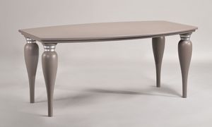 MARILYN Table 8301T, Table classique, bords arrondis, pour les htels
