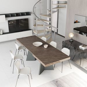 Table A.2, Table � manger avec plateau en marbre