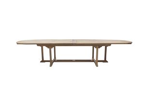 Classica 0440, Table extensible en bois, pour une utilisation en extérieur
