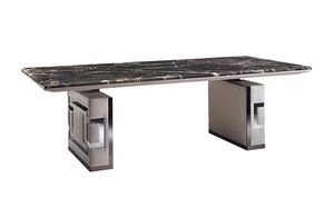 Vertigo, Table lgante avec plateau en marbre