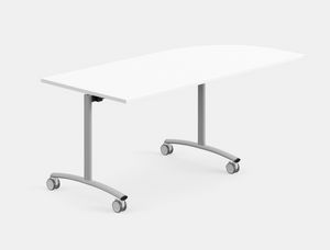Archimede VD, Table sur roulettes avec plateau rabattable
