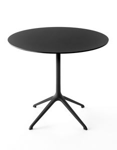 Elephant table rond, Table ronde design, avec base 4 toiles