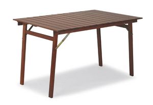 Table P 80x120, Table rectangulaire en htre, pliable