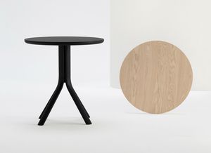 ART. 470 PECK, Table ronde en bois massif