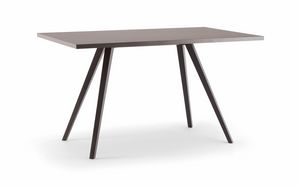MILANO TABLE 083 D H75, Table en bois  usage contractuel