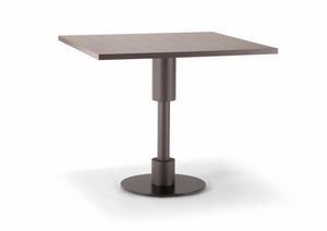 ORLANDO TABLE 081 H75, Table carrée pour bars et restaurants