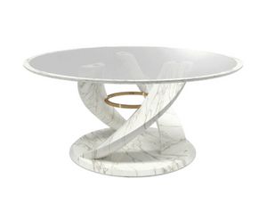 Il Gelso, Table ronde avec une base sculpturale
