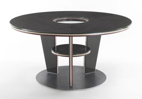 Table ronde dans un style moderne, en stratifié | IDFdesign