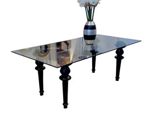 XC-01, Table avec plateau en verre