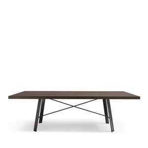 Hermitage table, Table en bois rectangulaire adapt pour salle  manger moderne