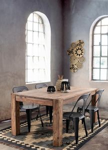 Table Sunderland, Table extensible en bois de sheesham