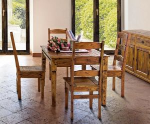 Table Chateaux, Table extensible en bois d'acacia