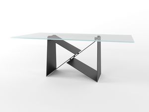 Eiger Light, Table avec base géométrique