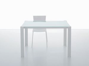 SMART, Table pour le salon, avec des extensions hpl stratifies