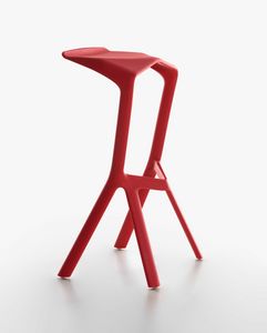 Miura mod. 8200-00, Haut tabouret design en polypropylne, pour l'extrieur