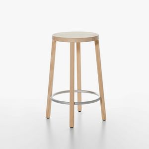 Blocco mod. 8500-60, Tabouret en bois essentiel, la conception de haut, pour la cuisine