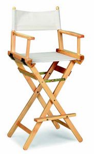 34-1 Regista, Tabouret pliant en bois