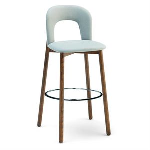 Aiko SGF W, Tabouret avec base en bois