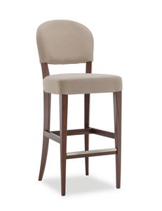 ISLANDA SG1, Tabouret rembourr en bois