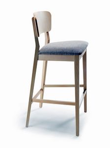 Met SG, Tabouret en bois parfait pour embellir les restaurants et les htels